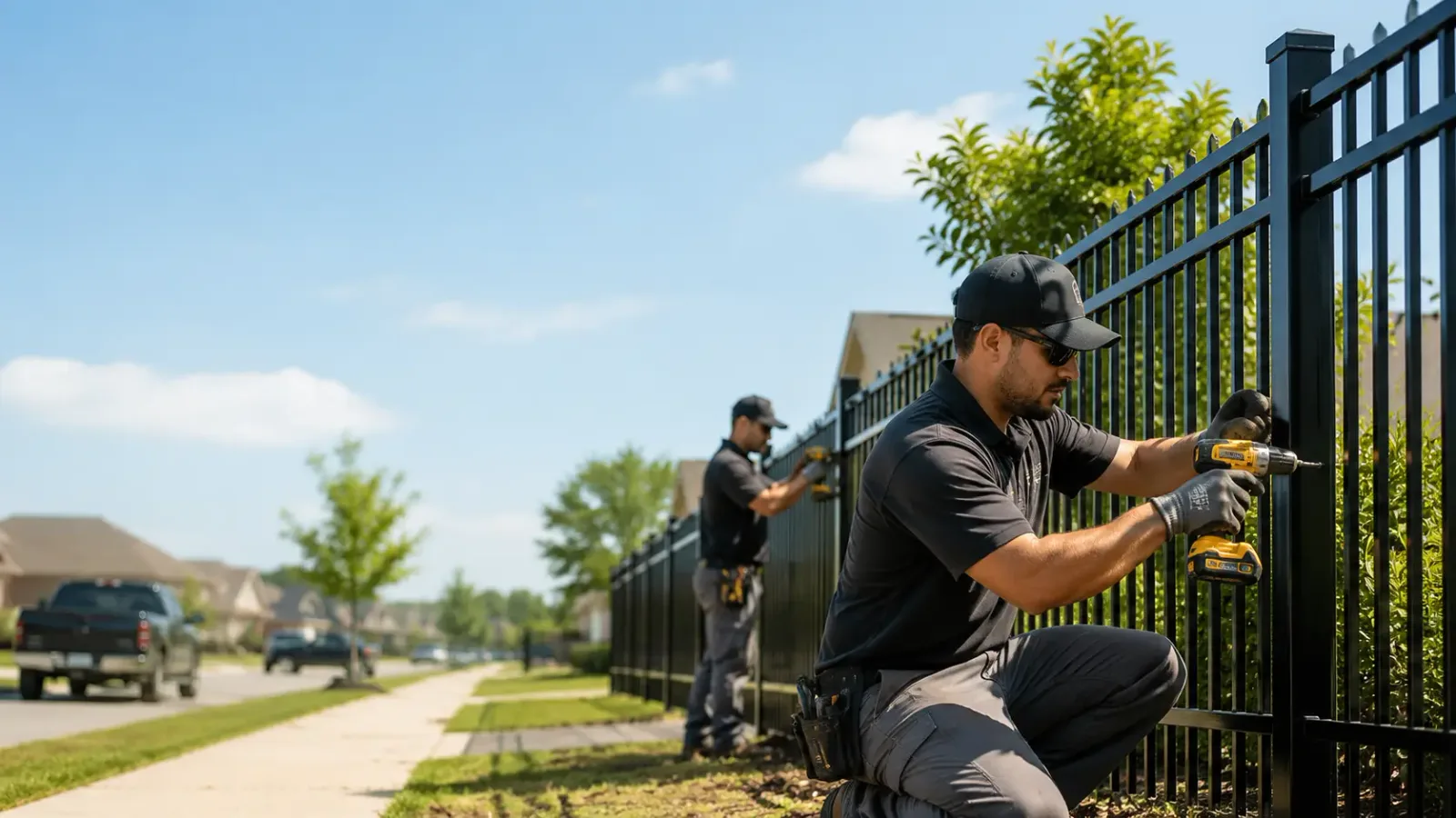 Metal Fence Installation in Saint Anne, IL
